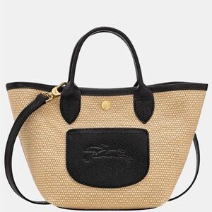 LONGCHAMP - LE PLIAGE COLLECTION XS BASKET BAG Black - Canvas